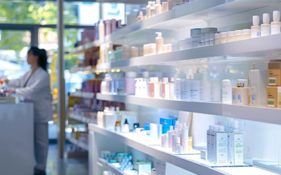 Cosmetici in farmacia, vendite in crescita